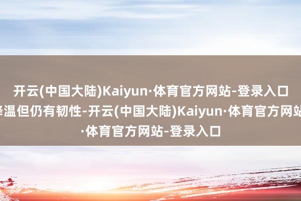 开云(中国大陆)Kaiyun·体育官方网站-登录入口服务市集降温但仍有韧性-开云(中国大陆)Kaiyun·体育官方网站-登录入口