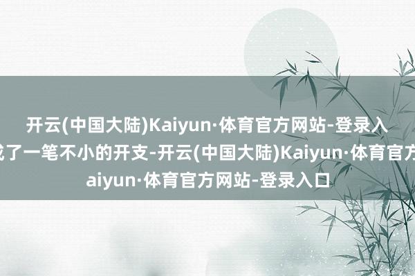 开云(中国大陆)Kaiyun·体育官方网站-登录入口手续费积累成了一笔不小的开支-开云(中国大陆)Kaiyun·体育官方网站-登录入口
